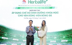 Herbalife Cam Kết Đồng Hành Cùng Bóng Đá Việt Nam, Nâng Tầm Dinh Dưỡng