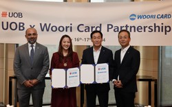 Ngân hàng UOB Singapore và Woori Card của Hàn Quốc công bố quan hệ đối tác tiên phong về thẻ đối ứng