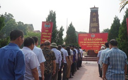 Hội Nông dân phường Bồng Lai ở Bắc Ninh huy động 400 triệu tu sửa nghĩa trang liệt sỹ