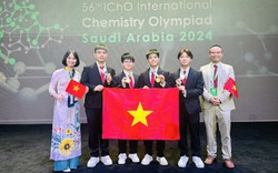 Tin vui: 3/4 học sinh Việt Nam giành Huy chương Vàng Olympic Hóa học quốc tế 2024