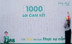 Thông điệp "Chỉ vay khi thực sự cần": Lời cam kết của 1.000 người lao động