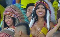 Mặc sexy, CĐV Colombia gây sốt ở Copa America 2024