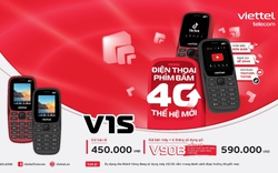 Viettel ra mắt điện thoại 4G V1S có tính năng đặc biệt giá chỉ từ 590.000đ