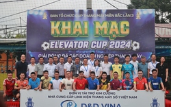 Sôi động giải bóng đá Elevator Cup 2024