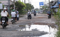 2km đường chằng chịt "ổ gà, ổ vịt", mưa ngập, nắng cũng ngập tại Thủ Đức