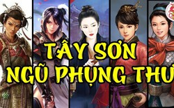 Tây Sơn ngũ phụng thư gồm những nữ tướng tài ba nào?