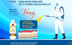 Tặng 5.000 chai Formavet hỗ trợ người chăn nuôi khắc phục hậu quả bão Yagi