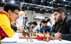 Lê Quang Liêm chuẩn bị đối đầu "Vua cờ" Magnus Carlsen ở vòng 8 Olympiad