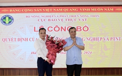 Ông Nghiêm Quang Tuấn được Bộ NNPTNT bổ nhiệm làm Phó Cục trưởng Cục Bảo vệ thực vật