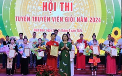 Trao giải cho 10 tuyên truyền viên giỏi Điện Biên năm 2024