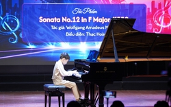 Nghệ sĩ Nhân dân Phạm Ngọc Khôi và Nghệ sĩ Nhân dân Trung Hiếu ngồi "ghế nóng" Cuộc thi Piano mở rộng toàn quốc 2025