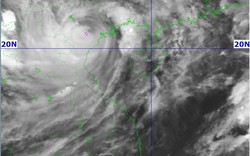 KHẨN: Tâm siêu bão số 3 - bão YAGI đã nằm trọn trong khu vực Hà Nội, giật tới cấp 12