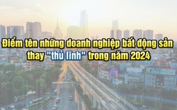 Điểm tên những doanh nghiệp bất động sản thay "thủ lĩnh" trong năm 2024