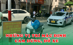 14 vị trí "mặc định" cấm tài xế dừng, đỗ xe dù không có biển cấm