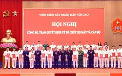 Viện Kiểm sát nhân dân tối cao bổ nhiệm 7 lãnh đạo cấp vụ, quyết định sáp nhập các đơn vị