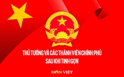 Chi tiết 24 thành viên Chính phủ sau khi sắp xếp, tinh gọn bộ máy