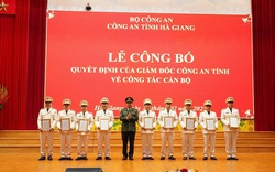 9 Phó Trưởng Công an huyện xung phong đến nhận công tác và giữ chức Trưởng Công an các xã ở Hà Giang