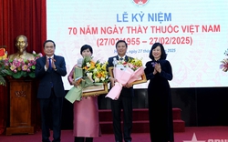 Chủ tịch Quốc hội dự Lễ kỷ niệm 70 năm Ngày Thầy thuốc Việt Nam tại Bệnh viện Hữu Nghị