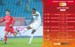 Lịch phát sóng trực tiếp vòng 15 V.League 2024/2025: Tâm điểm Thể Công Viettel vs Thép xanh Nam Định