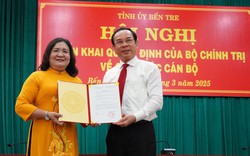 Bộ Chính trị chuẩn y 2 Bí thư Tỉnh uỷ, công bố các quyết định của Ban Bí thư về công tác cán bộ 
