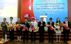 Quảng Nam: Thi chức danh hiệu trưởng, hiệu phó trường ĐH-CĐ