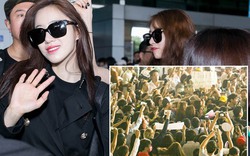 Hàng trăm fan Việt quây kín T-ara khiến sân bay náo loạn