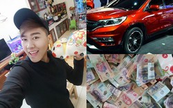 Sau khi mua xe tặng bố, Sơn Paris lại "gây sốt" khi lì xì mẹ hơn 70 triệu đồng