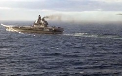 NATO bám sát nhất cử nhất động đội tàu sân bay tấn công của Nga