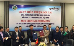 Trung tâm Khuyến nông quốc gia và Syngenta kí thoả thuận hợp tác