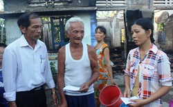 2 gia đình trong cảnh khổ “màn trời, chiếu đất” do hoả hoạn