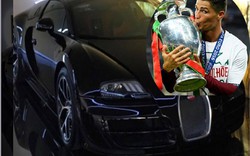 Ronaldo tậu siêu xe Bugatti Veyron mừng chức vô địch Euro