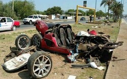 Koenigsegg CCX giá 30 tỷ đồng nát vụn khi gặp nạn