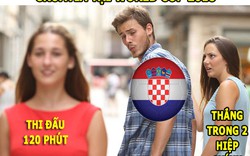 ẢNH CHẾ WORLD CUP (14.7): Croatia thích thi đấu ‘dài hơi’