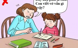 Kèm con làm bài tập về nhà, nhiều bố mẹ Việt dường như đang mắc sai lầm
