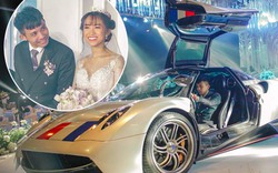 Đại gia Minh Nhựa lái siêu xe 80 tỷ đưa ‘ái nữ’ vào lễ đường, đám cưới toàn nghệ sĩ nổi tiếng