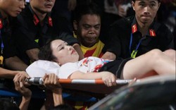 Vụ nữ CĐV bị bắn pháo sáng: Chủ tịch Hà Nội yêu cầu công an vào cuộc