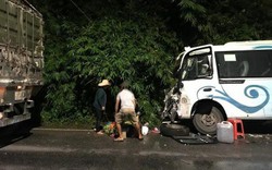 Xe khách "lọt mương" đèo Bảo Lộc, 29 hành khách hoảng loạn
