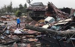 Hình ảnh kinh hoàng khi siêu bão Hagibis xé toạc nhà cửa, làm nhiều người chết