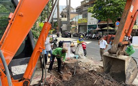 Tận mắt chứng kiến công tác mặt bằng cho tuyến metro số 2  