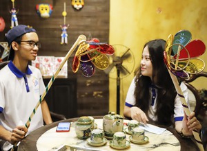 Tái hiện không gian gia đình người Hà Nội xưa đón Tết Trung thu