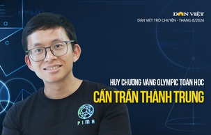 Huy chương Vàng Olympic Toán học - Cấn Trần Thành Trung: "Trở về Việt Nam làm việc là quyết định đến từ trái tim"