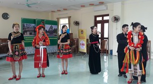 Mang sắc màu văn hoá dân tộc miền núi phía Bắc đến Hội thi Nhà nông đua tài toàn quốc tại An Giang