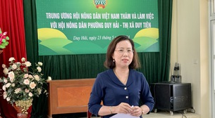 Phó Chủ tịch T.Ư Hội NDVN Bùi Thị Thơm: Hội Nông dân đẩy mạnh ứng dụng công nghệ, đổi mới công tác tuyên truyền