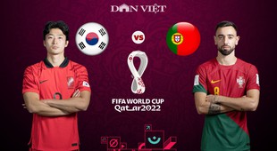 Info thống kê Hàn Quốc vs Bồ Đào Nha (22h00 ngày 2/12, bảng H World Cup 2022): Chờ Son Heung-min "nổ súng"