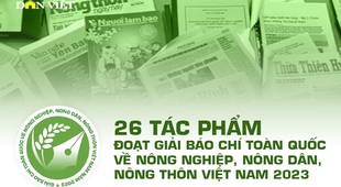 26 tác phẩm đoạt Giải báo chí toàn quốc về nông nghiệp, nông dân, nông thôn Việt Nam 2023