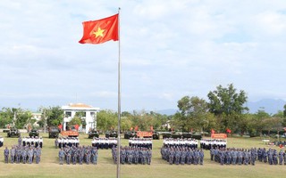 Hình ảnh các đơn vị Vùng 4 Hải quân tổ chức lễ ra quân huấn luyện năm 2024