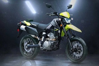 Kawasaki KLX300SM 2023 sở hữu thiết kế mạnh mẽ, trang bị hiện đại