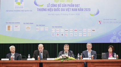 Ảnh: Gần 300 sản phẩm được công nhận đạt Thương hiệu Quốc gia Việt Nam năm 2020