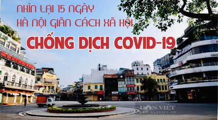 Nhìn lại 15 ngày Hà Nội giãn cách xã hội phòng, chống dịch Covid-19