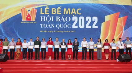 Hình ảnh Bế mạc Hội báo toàn quốc 2022